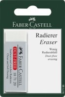 Faber Castell Radierer Dust-free 62x22x12 mm weiß BK