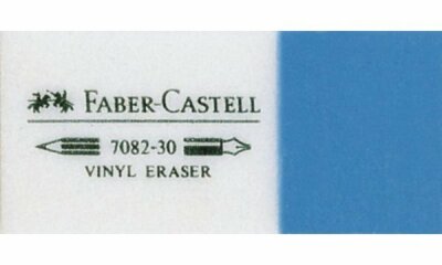 Faber Castell Radierer 7082-30 41x18x12 mm weiß/blau