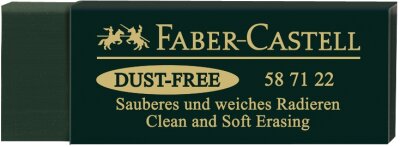 Faber Castell Radierer Dust-free 63x22x11 mm Art eraser