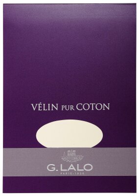Lalo Block A5 Velin Hadern weiss 40Bl