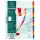Exacompta Register A4 A-Z 20tlg ws+bedr.farbTabs