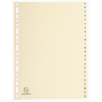 Exacompta Register Karton A4 24-teilig A-Z