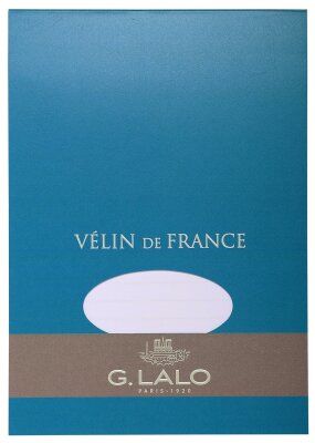 Lalo Block A5 Velin de France weiss 50Bl