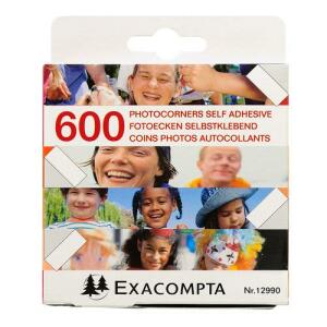 Exacompta Fotoecken selbstklebend 600 Stk