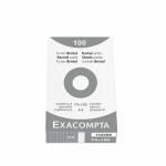 Exacompta Karteikarten A7 kariert weiss 100St