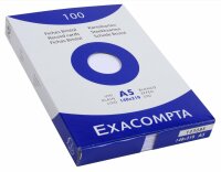 Exacompta Karteikarten A5 blanco weiss 100St