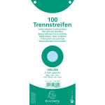 Exacompta Trennstreifen 105x240 blau 100St