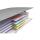 Exacompta Trennstreifen 105x240 4-farb sort