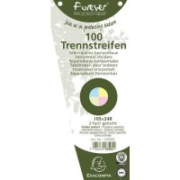 Exacompta Trennstreifen Recycling trapez karton
