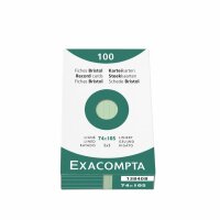 Exacompta NLH Exacompta Karteikarten A7 liniert gr