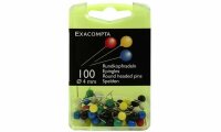 Exacompta Markiernadel rd Ø4mm sort 100St