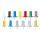 Exacompta Pinwandnadel Papics sortiert 100 St