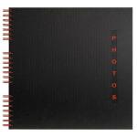 Exacompta Spiralalbum 32X32 Design schwarz