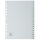 Exacompta Register A4 20tlg A-Z PP grau