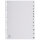 Exacompta Register A4 recycelt. PP 1-12tlg Grau
