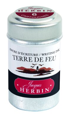 Herbin Dose mit 6 Patronen - Feuerlandbn