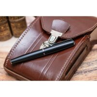 Herbin Tintenroller Metall schwarz