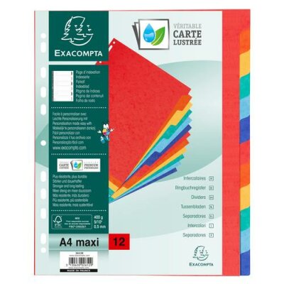 Exacompta Register A4+ Nature Future 12tlg