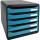 Exacompta BIG-BOX PLUS sw/glossy türkis