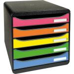 Exacompta EXACOMPTA Schubladenbox Big Box Plus - A4+, 5...