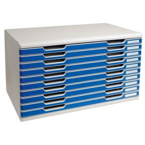 Exacompta Modulo A3  lichtgrau/blau