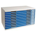 Exacompta Modulo A3  lichtgrau/blau