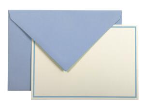 Lalo Karten m Rd&Ums 10St vergé blau