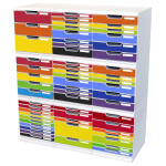 Exacompta Modulo 10 A4 N-Frontplat. Fb sort.