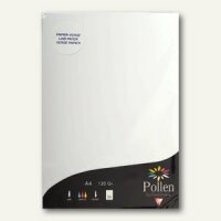Clairefontaine Papier A4 120g Vergé ext Weiss 50Bl