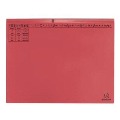 Exacompta Exaflex Hängehefter H-rechts 2 rot