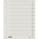 Exacompta Trennblatt Kraftkarton 230g grau