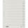 Exacompta Trennblatt Kraftkarton 230g grau