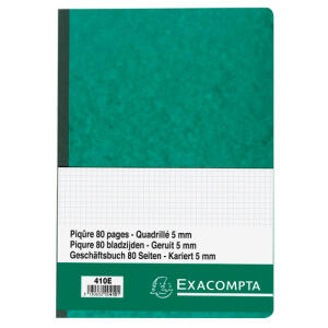 Exacompta Geschäftsbuch A4 kariert 40Bl