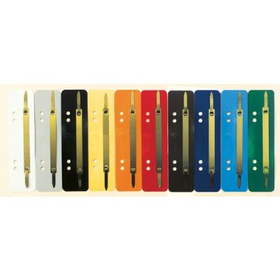 Exacompta Heftstreifen PP Metall 10 farb sort