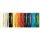 Exacompta Heftstreifen PP Metall 10 farb sort