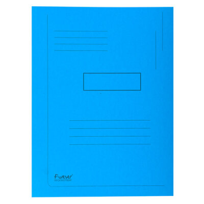 Exacompta Aktenmappe 2 Klap. Forever blau