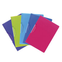 Exacompta Klemmmappe Clip PP farb Clip trans