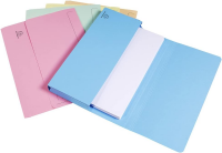 EXA Packung mit 10 Aktenmappen mit Verschlußkappe...