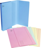 EXA Packung mit 10 Aktenmappen mit Verschlußkappe...
