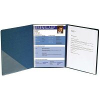 Exacompta Bew-mappe 3tlg 2Kl Hl Lein bl