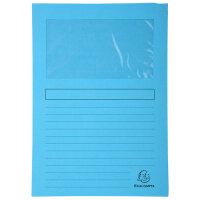 Exacompta Fenstermappe A4 Forever h-blau 25St
