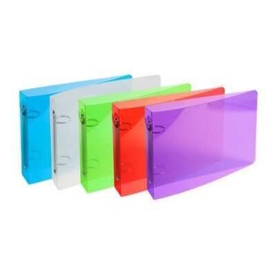 Exacompta Ringbuch A6 PP 2R 25mm sort