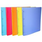 Exacompta Ringbuch A4 Linicolor 4R 15mm sort