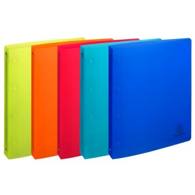 Exacompta Ringbuch A4 Linicolor 4R 30mm sort