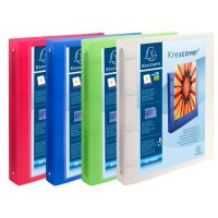 Exacompta Ringbuch A4 4R 30mm KC Croma sort