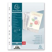 Exacompta Prospekthüllen A4 PP glatt 60µ 100St