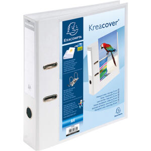 Exacompta Ordner KC PVC 70mm Hülle weiss