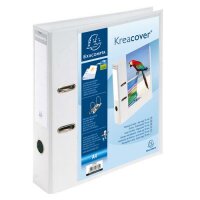 Exacompta Ordner KC PVC 70mm Hülle weiss