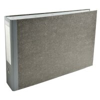 Exacompta Ordner wolkenmarmor grau A3 80mm
