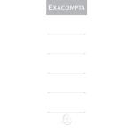 Exacompta Einsteckrückenschilder 80mm 10St